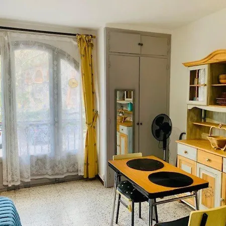 Pour Cure Avec Balcon, Parking Et Wifi A 2 Pas Des Thermes D'amelie-les-bains. - Fr-1-703-19 * 아멜리에레방팔랄다