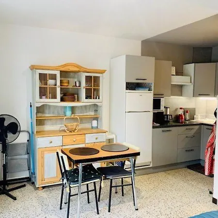 Pour Cure Avec Balcon, Parking Et Wifi A 2 Pas Des Thermes D'amelie-les-bains. - Fr-1-703-19 아파트 아멜리에레방팔랄다